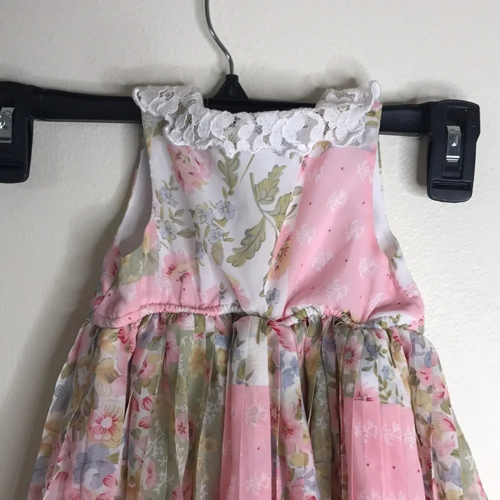 Blueberi boulevard baby girls floral dress size 12 months